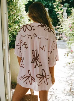 Princess Polly Briata Bloom Shirt Pink Store