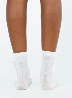 Princess Polly Brinnley Socks  White Store