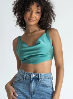 Princess Polly Britta Top  Green Fashion