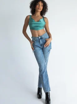 Princess Polly Britta Top  Green Fashion