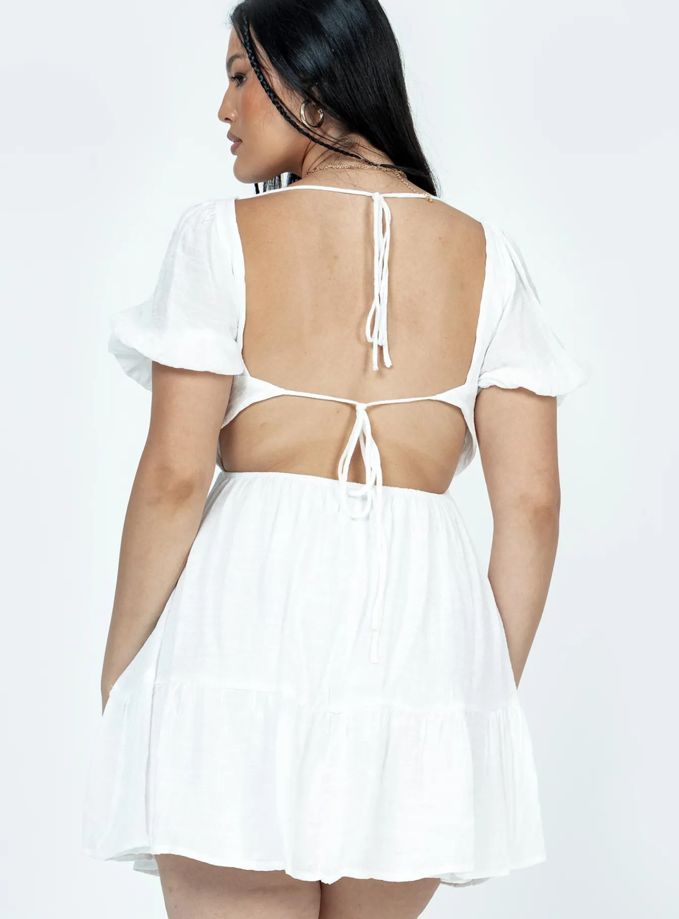 Princess Polly Britten Mini Dress White Fashion