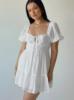 Princess Polly Britten Mini Dress White Fashion
