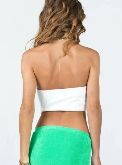 Princess Polly Bronhill Top  White Cheap