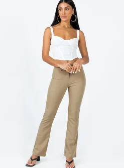 Princess Polly Bruna Toplow Impact   White Cheap