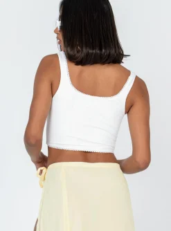 Princess Polly Bryleigh Top  White Sale