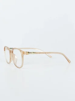 Princess Polly Buddy Holly Blue Light Glasses Pink Cheap