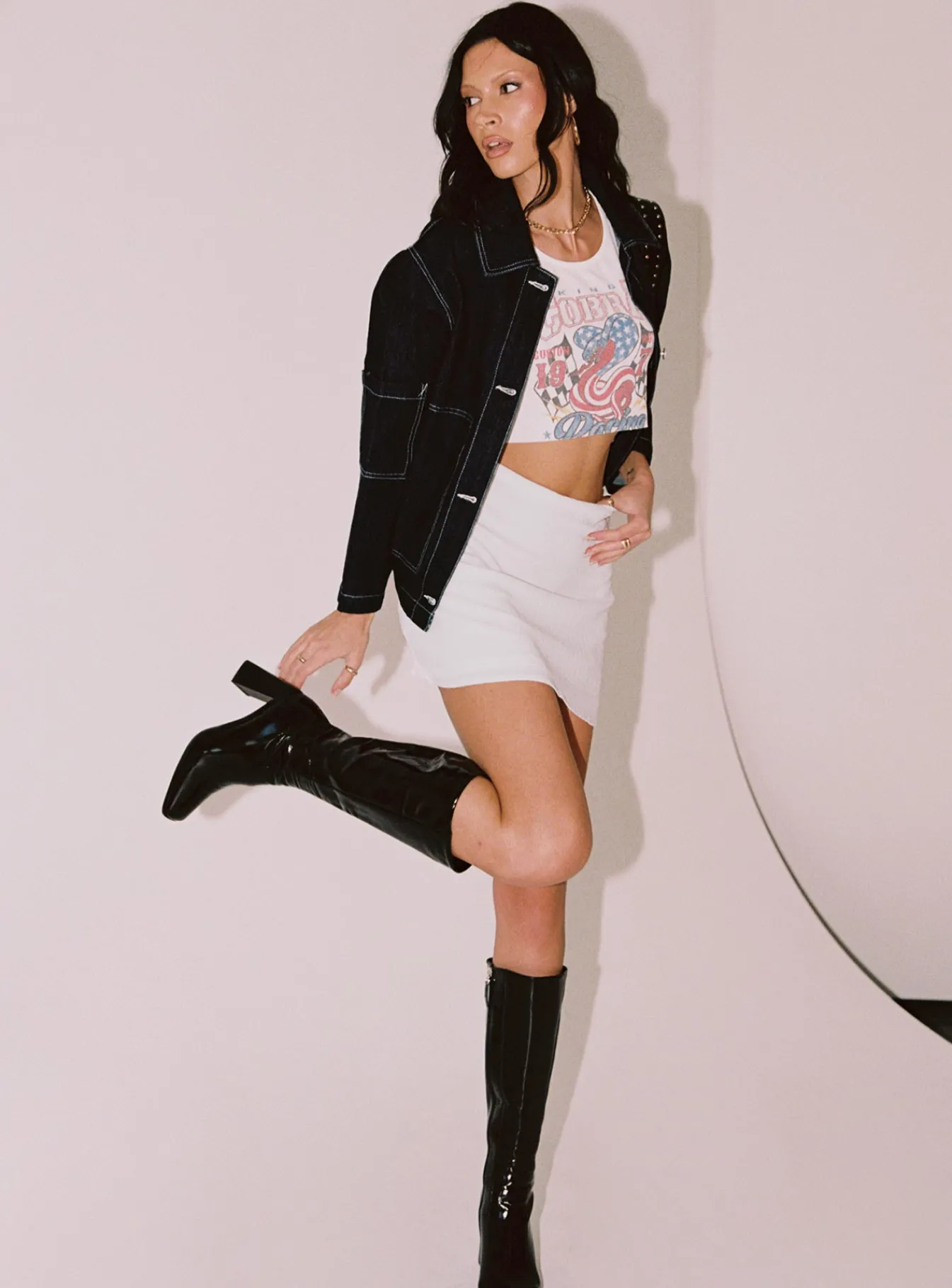 Princess Polly Buddy Mini Skirt White Online