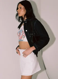 Princess Polly Buddy Mini Skirt White Online