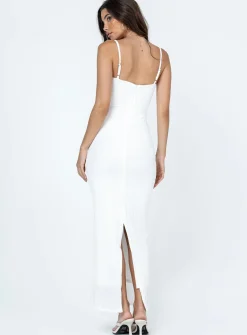 Princess Polly Buella Maxi Dress White Best
