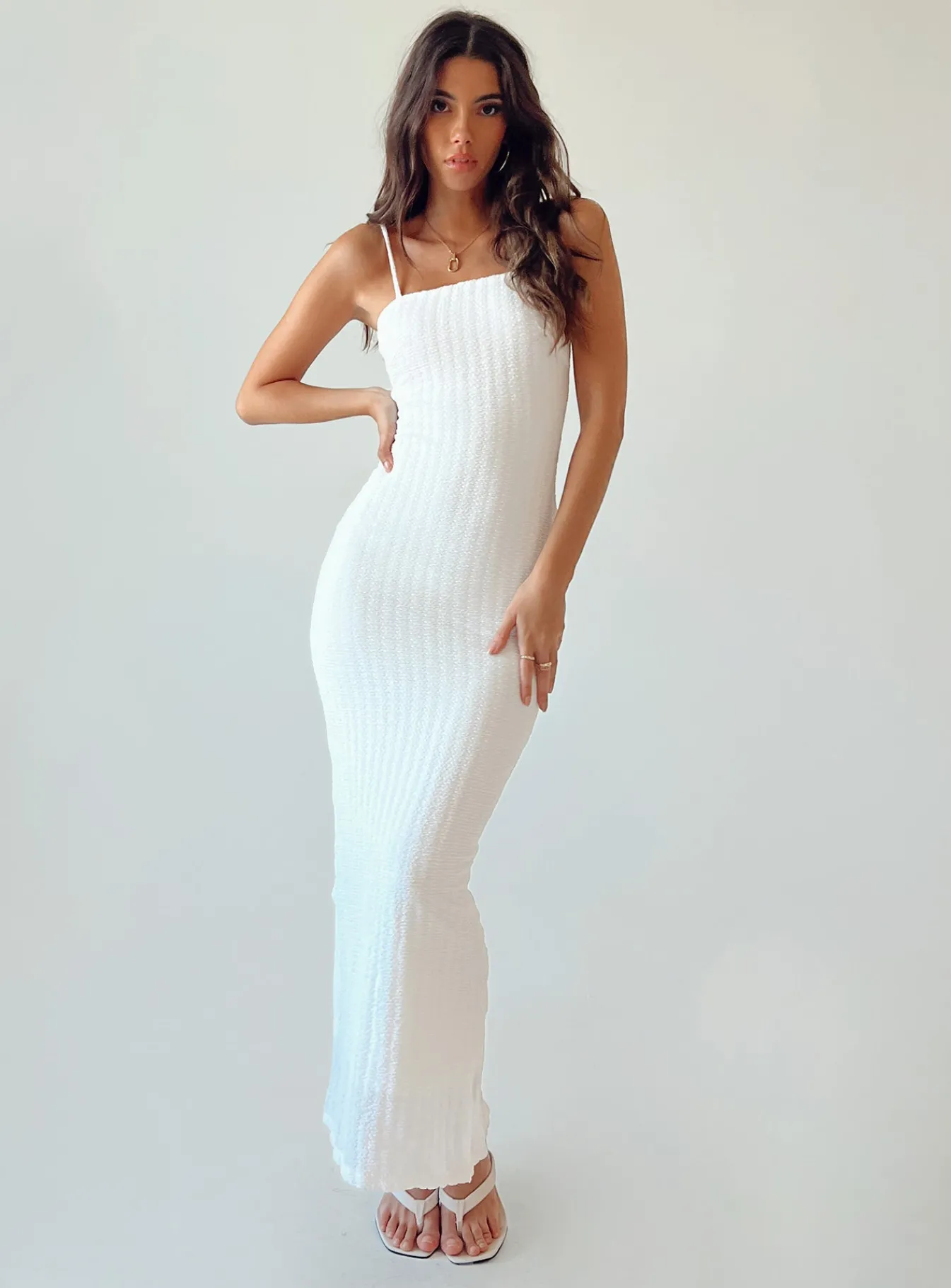Princess Polly Buella Maxi Dress White Best