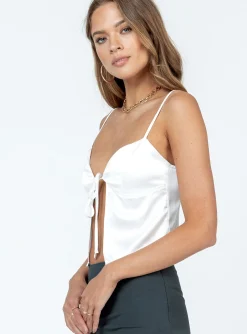 Princess Polly Buress Top White Store