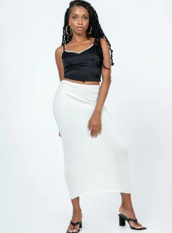 Princess Polly Burran Top  Black Cheap
