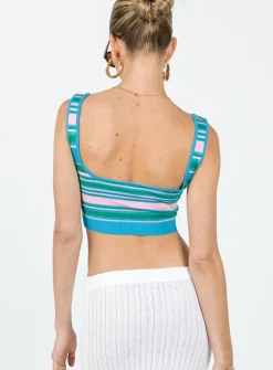 Princess Polly Burton Knit Top  Multi Cheap