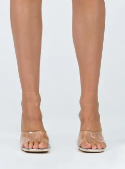 Princess Polly Bynes Heels  Clear Best Sale