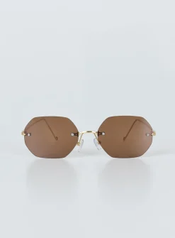 Princess Polly Cabo Sunglasses  Brown Best Sale