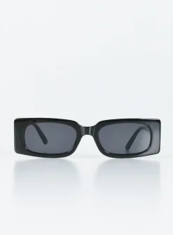 Princess Polly Cahill Sunglasses  Black Outlet