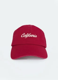 Princess Polly Cal Cap  Red Shop