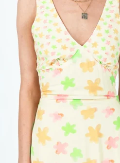 Princess Polly Calan Mini Dress Spliced Floral New