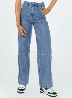 Princess Polly Calcetto Wide Legjean   Denim Sale