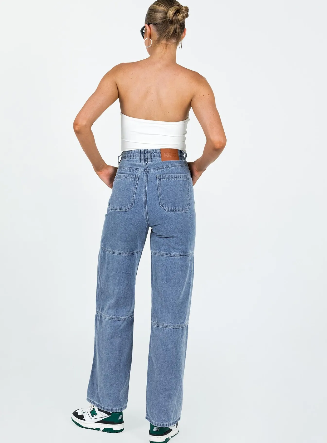 Princess Polly Calcetto Wide Legjean Denim Sale