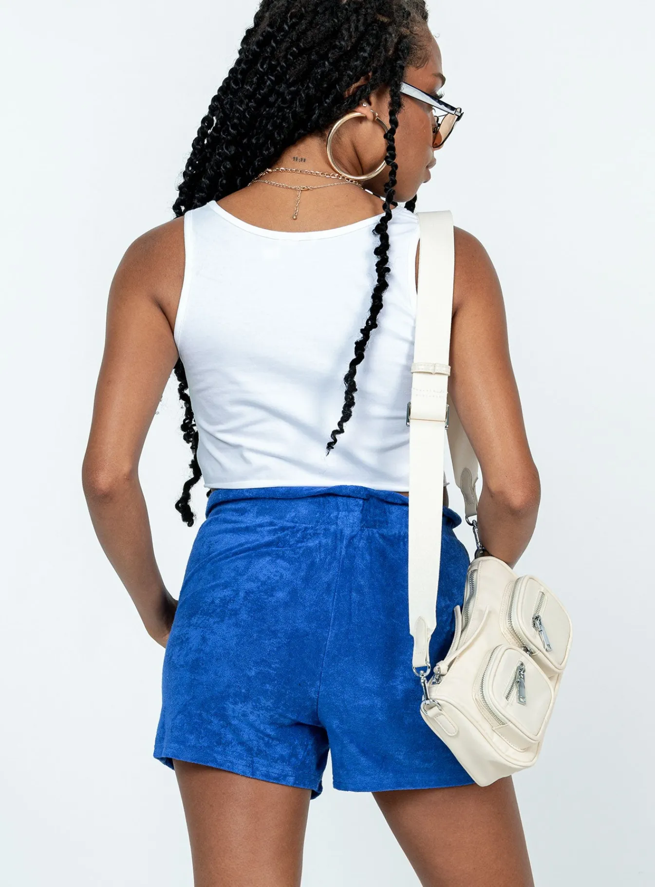 Princess Polly Caleigh Shorts Blue Fashion