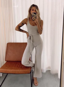 Princess Polly Callie Jumpsuit   Beige Store