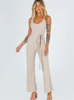 Princess Polly Callie Jumpsuit   Beige Store