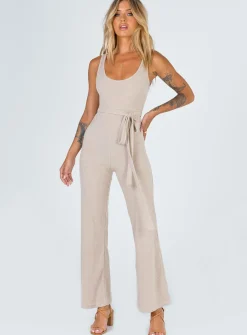 Princess Polly Callie Jumpsuit   Beige Store