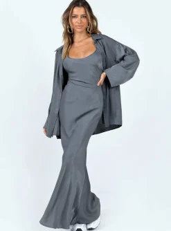 Princess Polly Callie Maxi Set  Grey Online