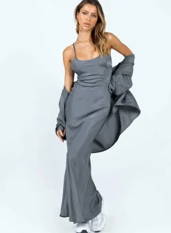 Princess Polly Callie Maxi Set  Grey Online