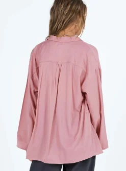 Princess Polly Callie Shirt Pink Sale