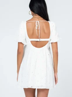 Princess Polly Cami Mini Dress  White Best Sale