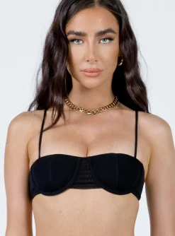 Princess Polly Camilla Bralette  Black Online