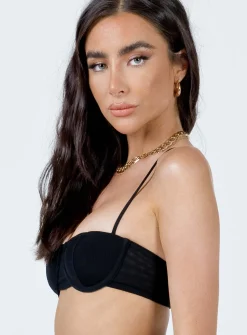 Princess Polly Camilla Bralette  Black Online