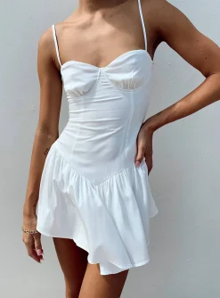 Princess Polly Camille Mini Dress White Outlet