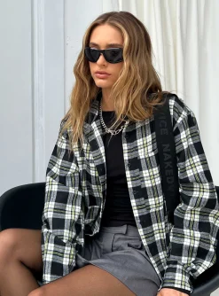 Princess Polly Camlan Check Shirt  Multi Outlet