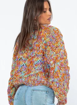 Princess Polly Candy Cardigan  Multi Clearance
