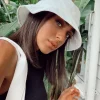 Princess Polly Canvas Bucket Hat  White Clearance