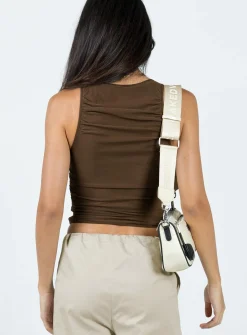 Princess Polly Capano Top Brown Hot