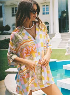 Princess Polly Caraliia Shirt  Multi Best