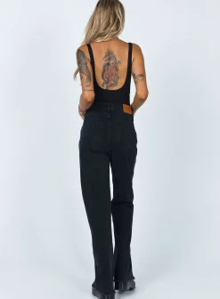 Princess Polly Carey Denim Jeans Black Best