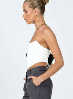 Princess Polly Carlie Top White Cheap
