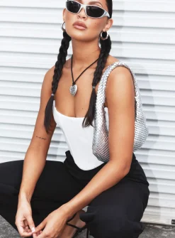 Princess Polly Carlie Top White Cheap