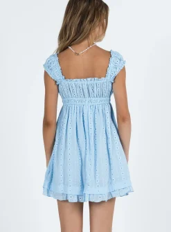 Princess Polly Carlita Mini Dress  Blue Shop