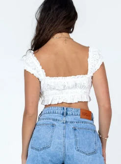 Princess Polly Carlita Top  White Online