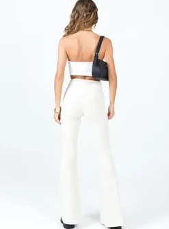 Princess Polly Carolina Pants  Cream Fashion