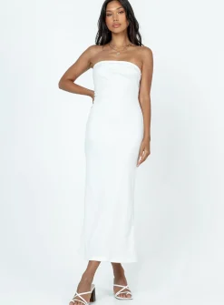 Princess Polly Carter Maxi Dress White Cheap