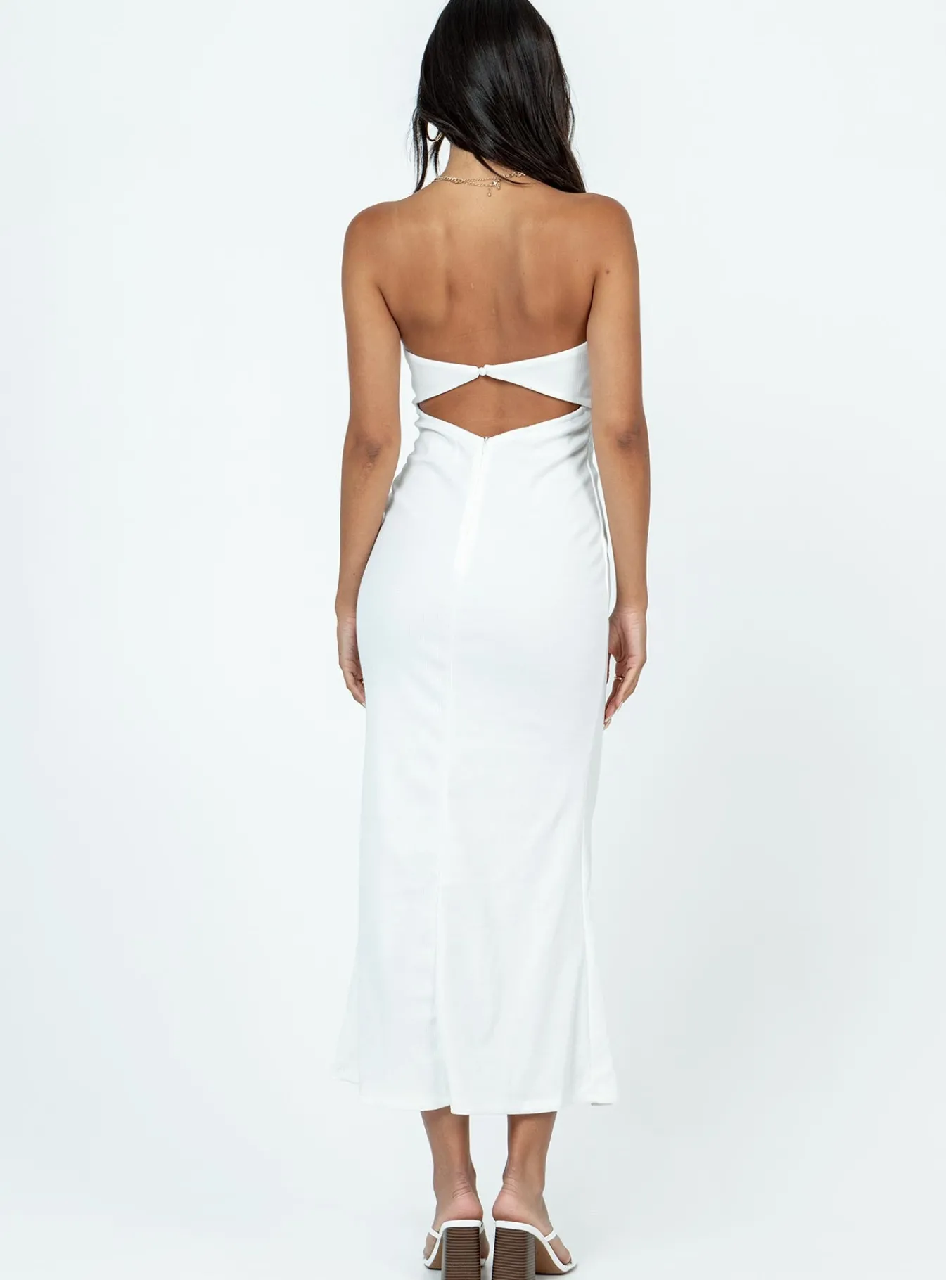 Princess Polly Carter Maxi Dress White Cheap