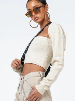 Princess Polly Casey Sweater Set  Beige Flash Sale