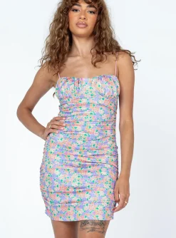 Princess Polly Catarina Mini Dress  Multi Shop